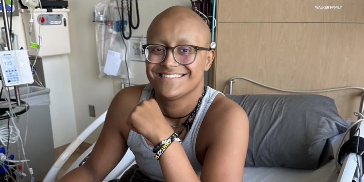 High school athlete pulls an audible after cancer diagnosis leaves him sidelined