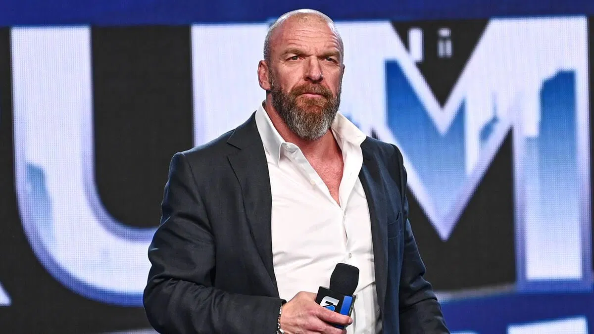 "He's charismatic, he's larger than life" - Triple H praises US President Donald Trump