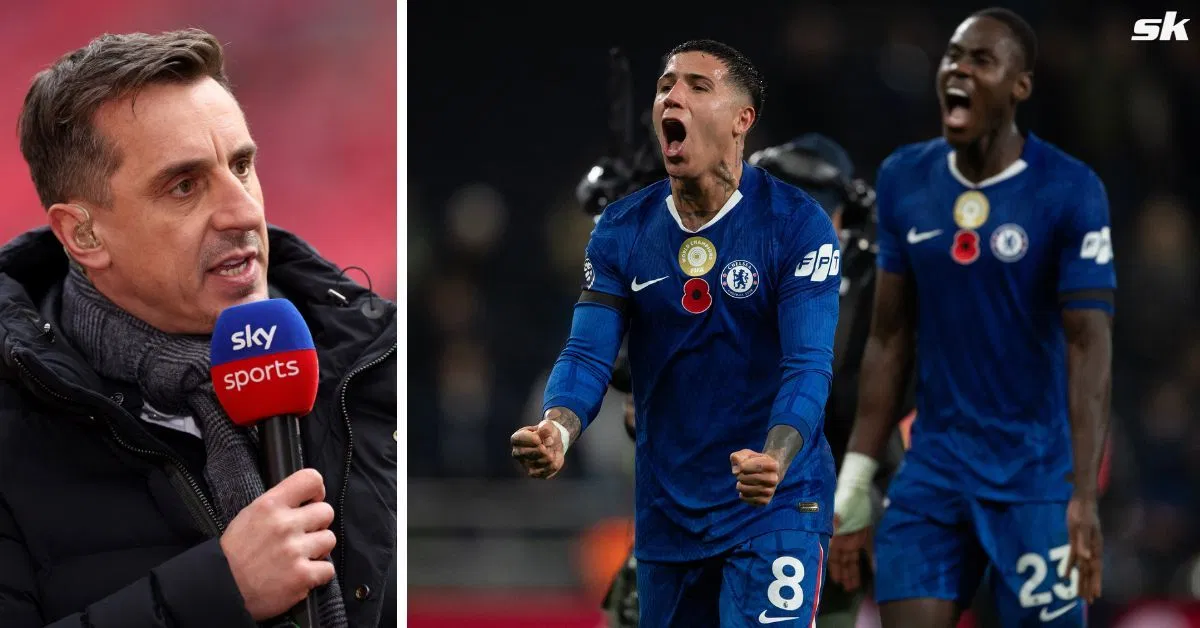 “It’s going to be a bit crazy” - Gary Neville predicts where Chelsea will finish in Premier League after win over Tottenham