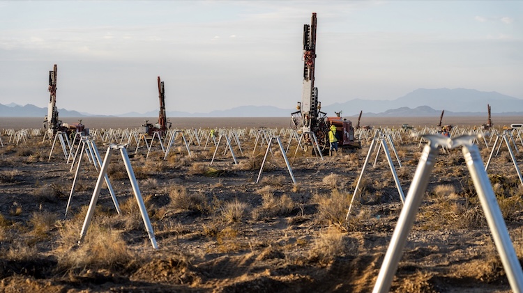 Arena backs rollout of automated pile-driver tech by US solar tracking giant - Renew Economy