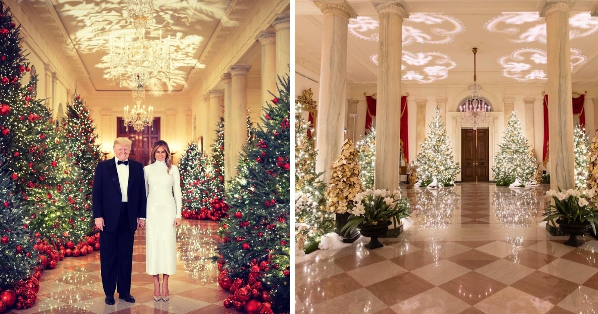 Melania Trump’s Christmas Décor and New Route Highlight White House Holiday Tours After East Wing Demolition