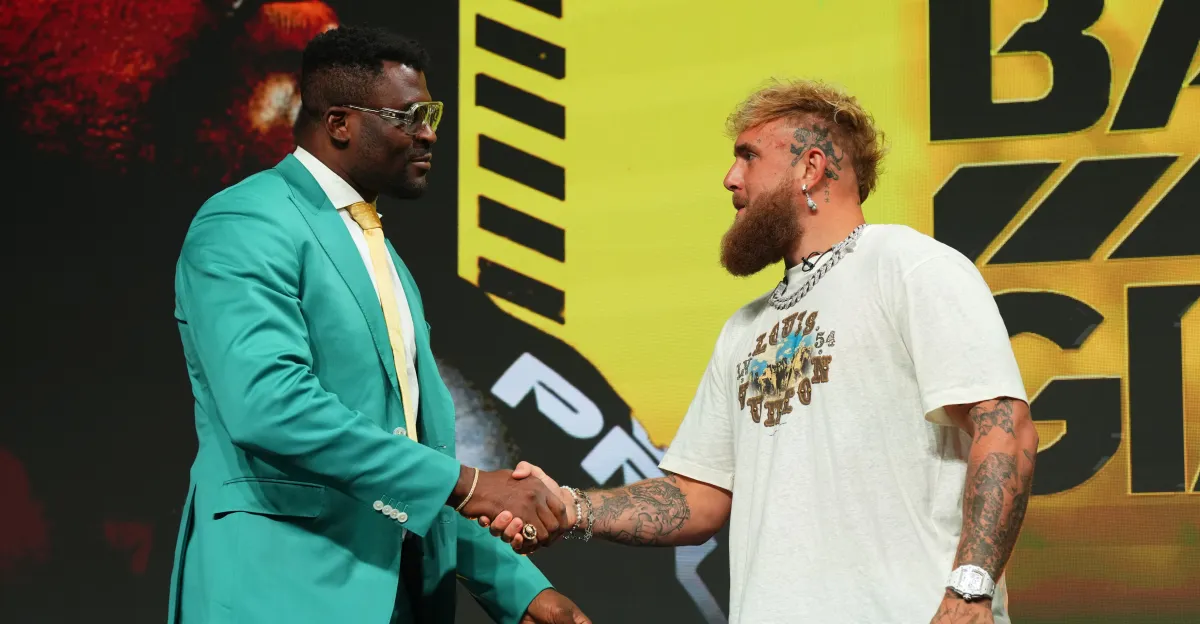 Francis Ngannou, Jake Paul trade vicious barbs on social media: ‘Choose your words wisely’