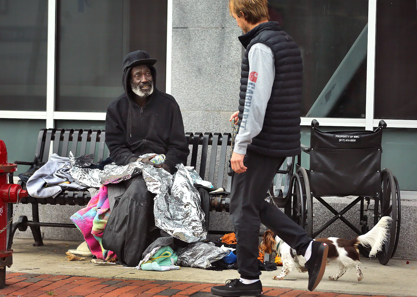 Davis Square in Somerville seeing homeless surge
