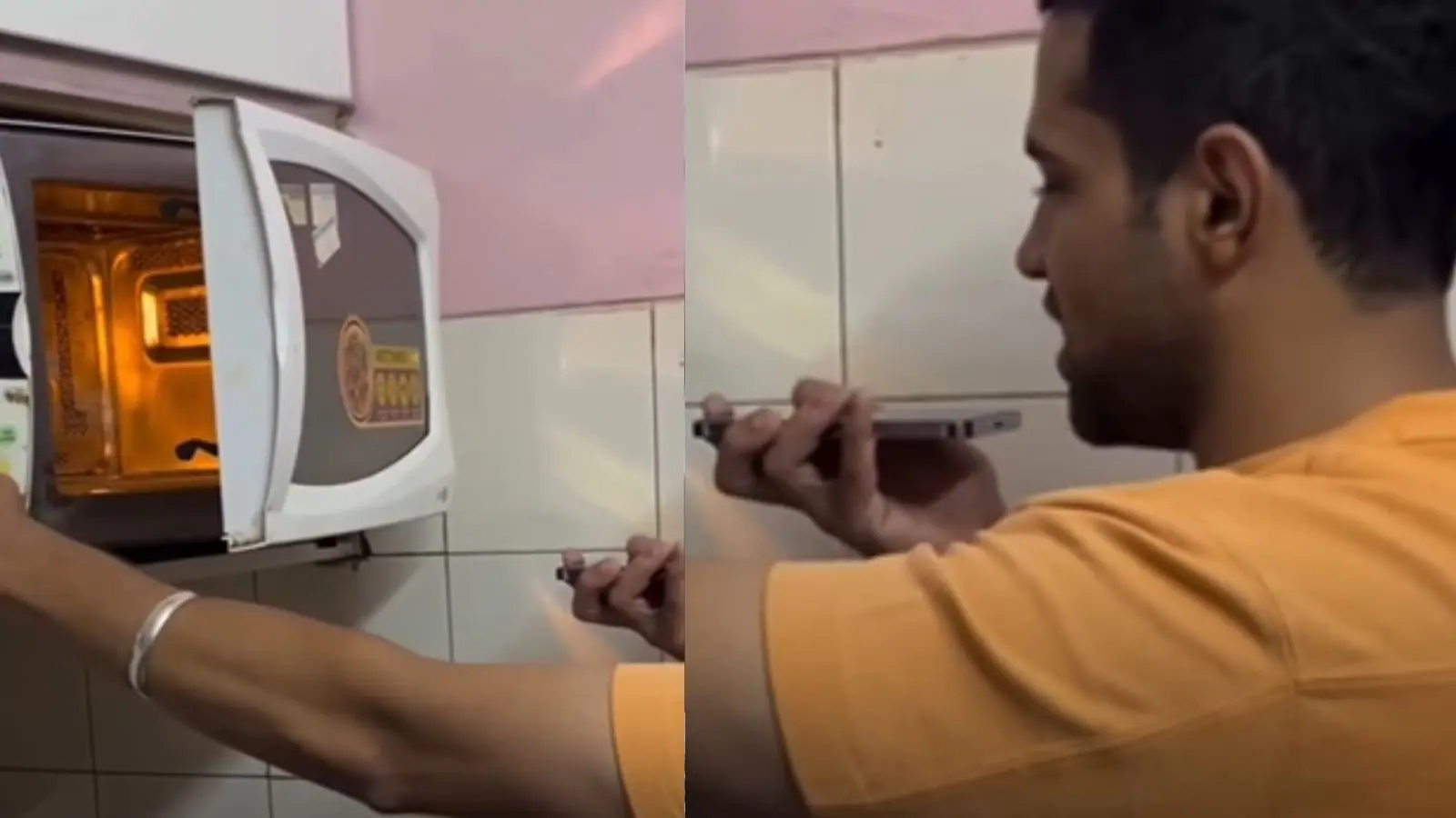 Video Shows Man ‘Calling In Sick’ Using Oven Beeps To Mimic Hospital Monitors, Internet Hopes ‘It Reaches His Boss’