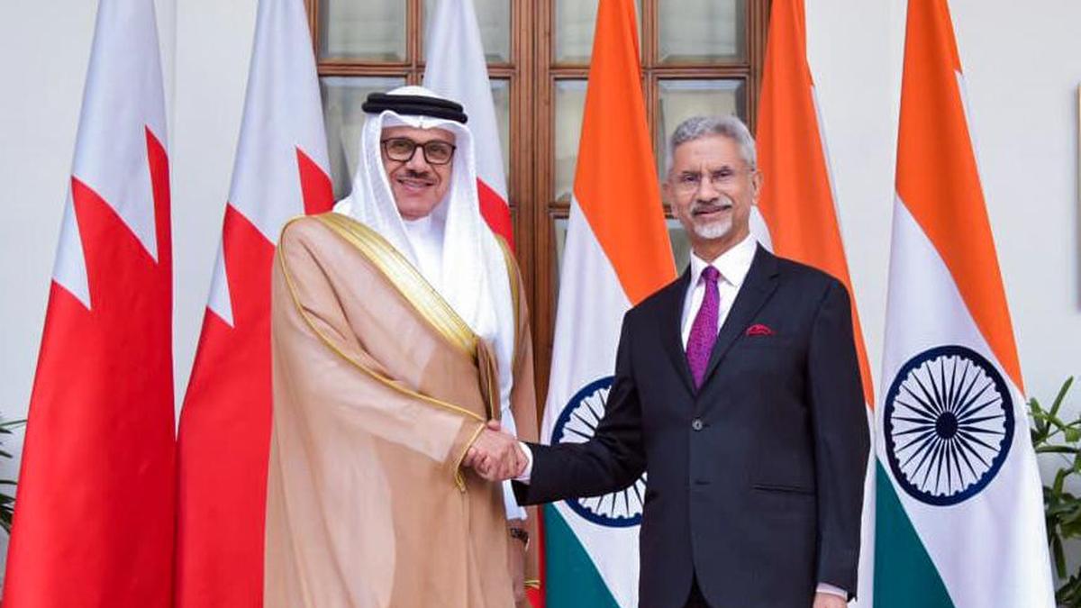 In meeting with Bahrain’s Foreign Minister, Jaishankar reiterates support for Trump peace plan for Gaza