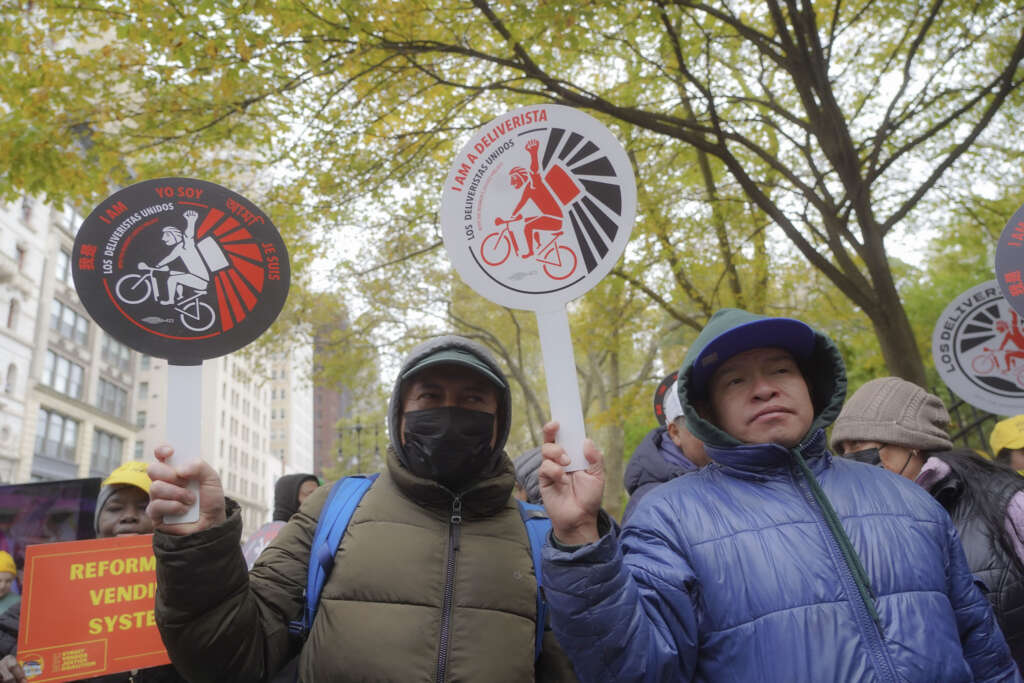 NYC Delivery Workers & Street Vendors Seek Stronger Protections After ICE’s Canal Street Raid