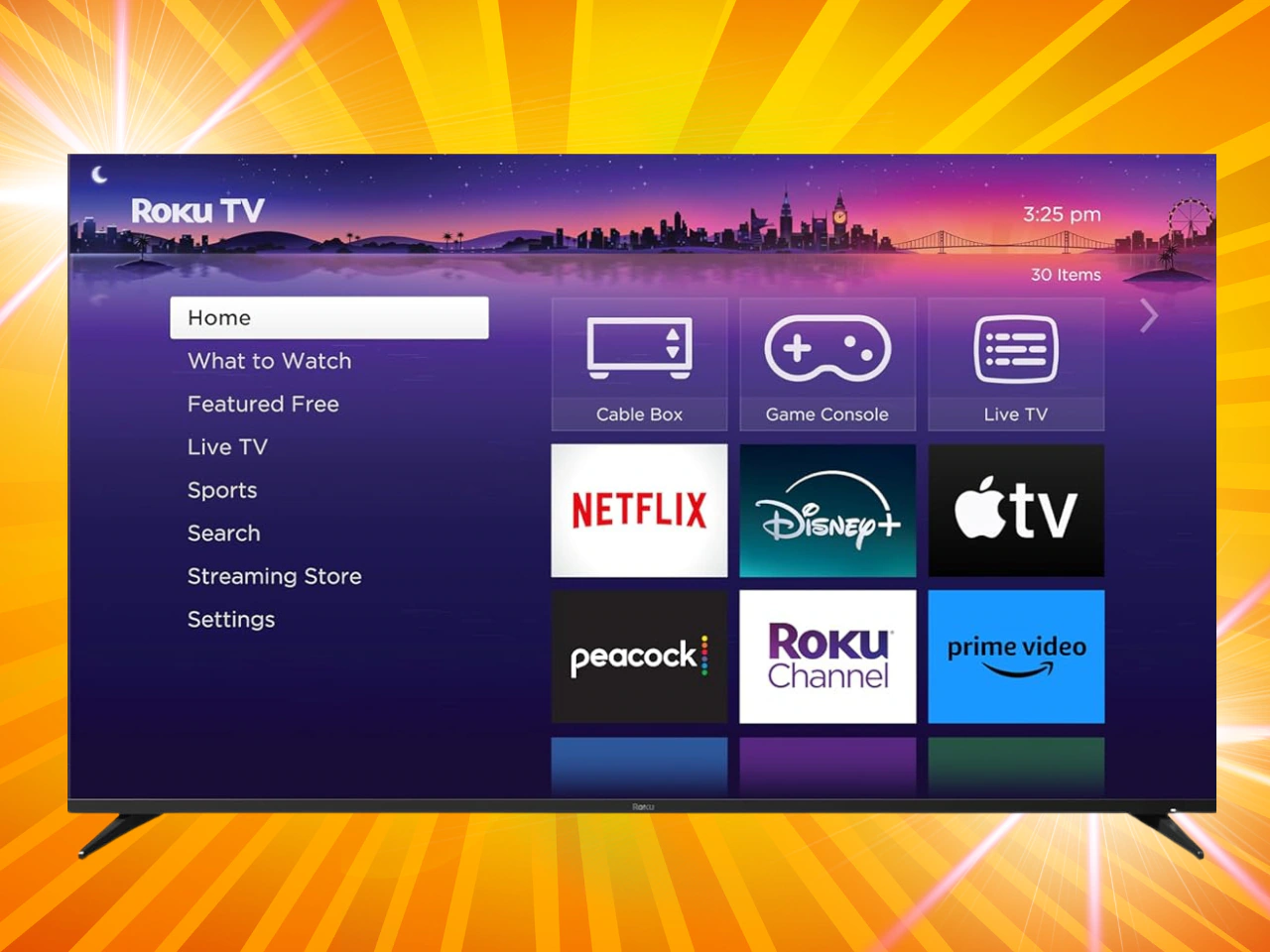Amazon has this 65-inch 4K QLED Roku TV on sale for a whopping 50% off