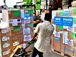 Haiti - Post-Melissa : 2 tons of medical supplies delivered to the Western Health Directorate