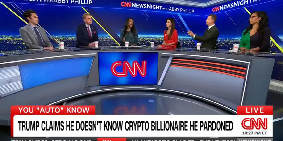'Totally above board!' Dems mock GOP strategist's defense of Trump crypto pardon