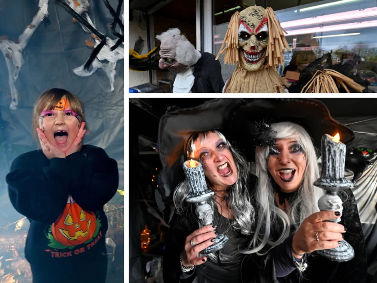 15 frightening photos of creepy costumes and ghoulish goings-on for Black Country village's charity Halloween trail