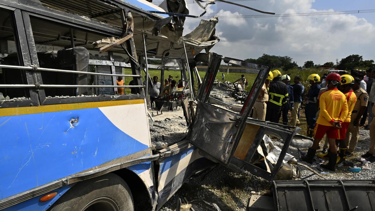 ‘Why did God take away my three daughters?’: Telangana bus crash shatters a father’s world