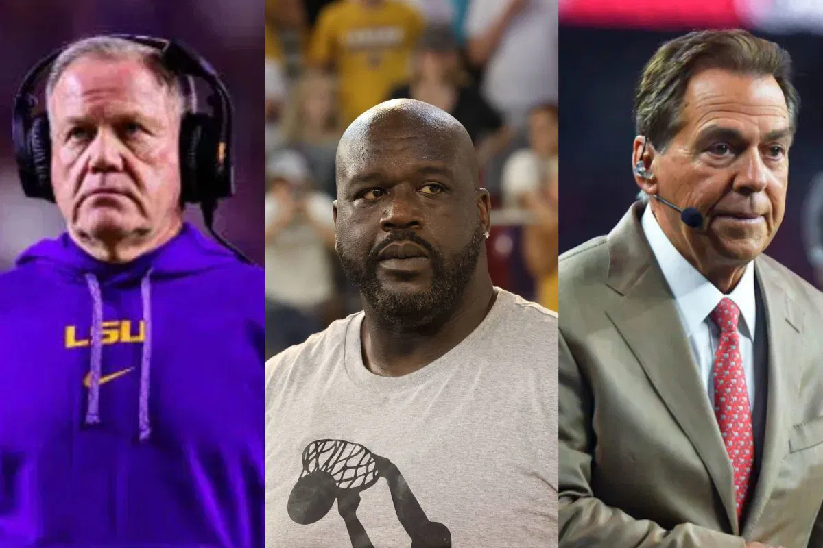 From Brian Kelly To Nick Saban; Here’s What Shaquille O’Neal Thinks About LSU Firing