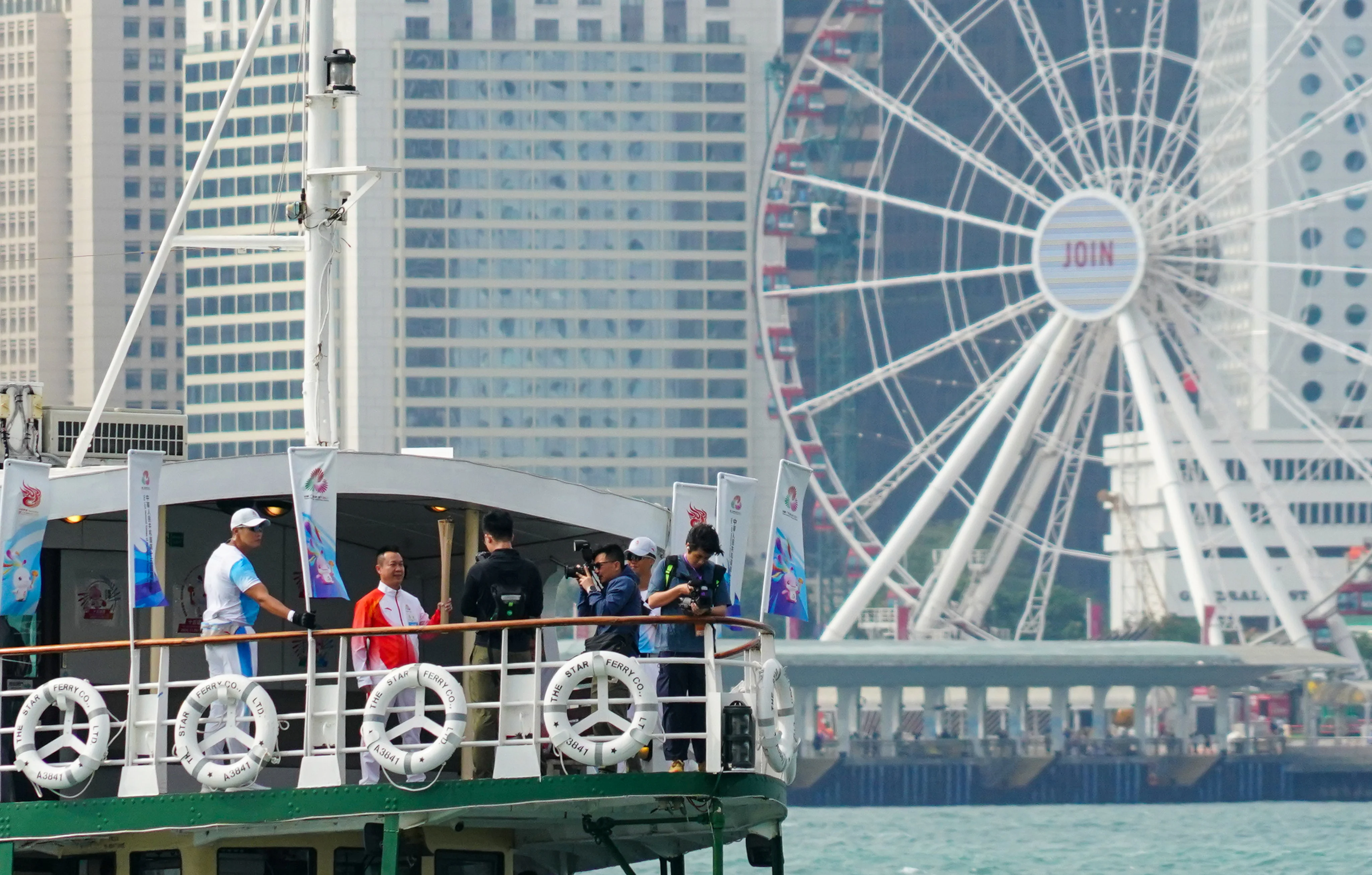 Hong Kong joins sister cities in taking up torch for National Games relay events