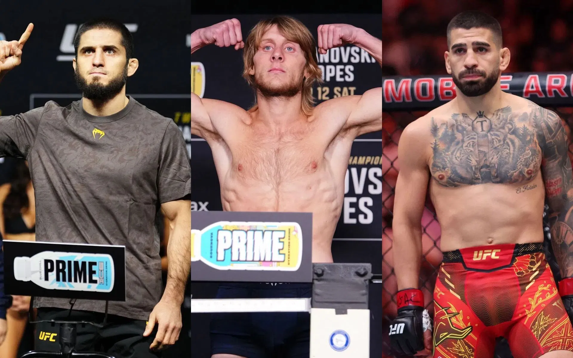 Islam Makhachev bursts out laughing at Paddy Pimblett getting title shot against Ilia Topuria