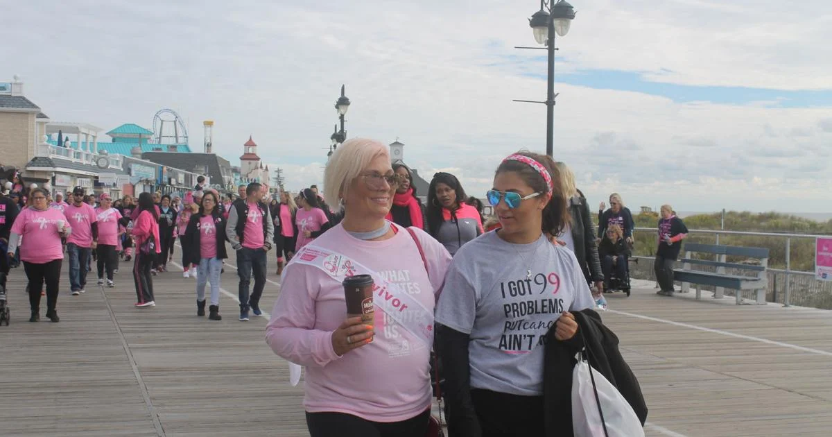 Ocean City breast cancer walk rescheduled to Sunday