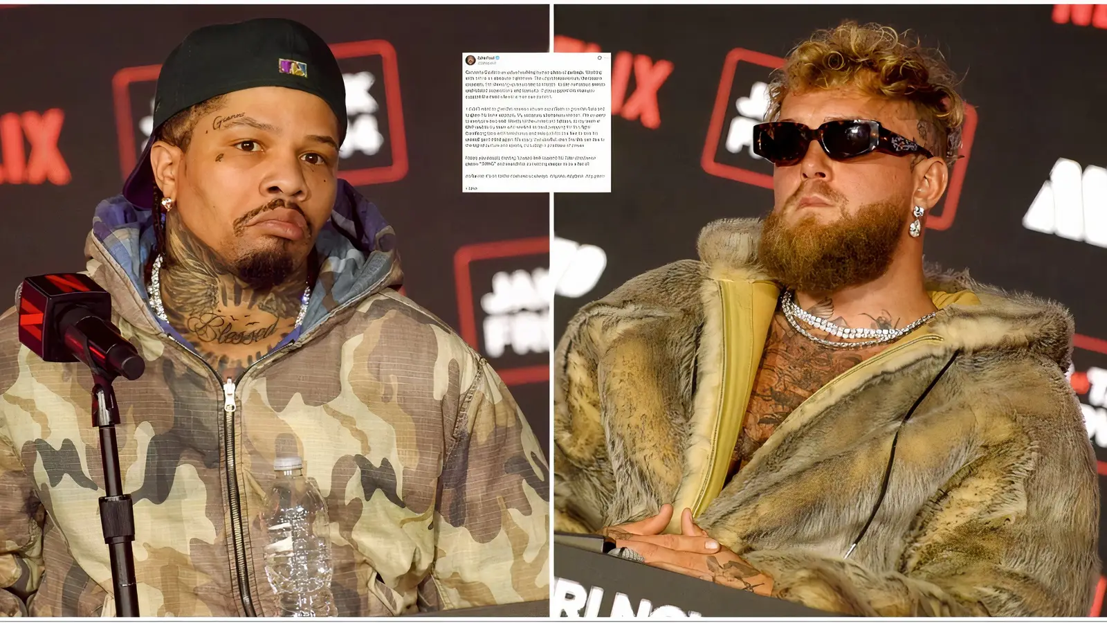 Jake Paul Posts Explosive Statement About Gervonta Davis After Fight Gets Cancelled