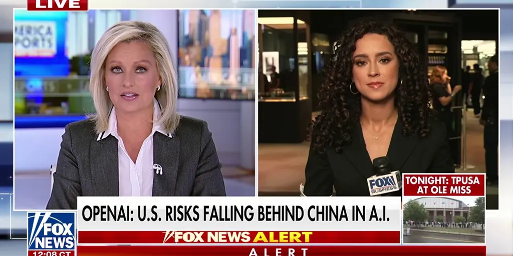 China is advancing AI 10x faster than the US, OpenAI warns