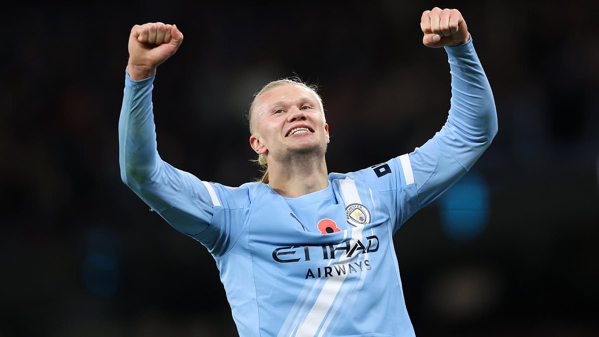 Man City goal machine Erling Haaland says VAR HELPS him - just days after boss Pep Guardiola claims referees have been against the club for a decade