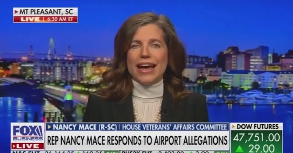 Nancy Mace Cornered on Alarming Meltdown at Unpaid Airport Staff