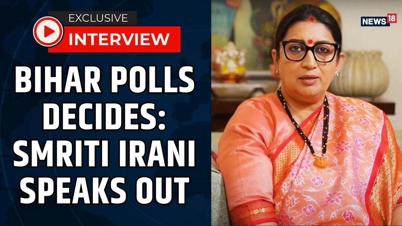 Smriti Irani Speaks Exclusively on Bihar Polls, Women’s Power & Mahagathbandhan Politics | Bihar