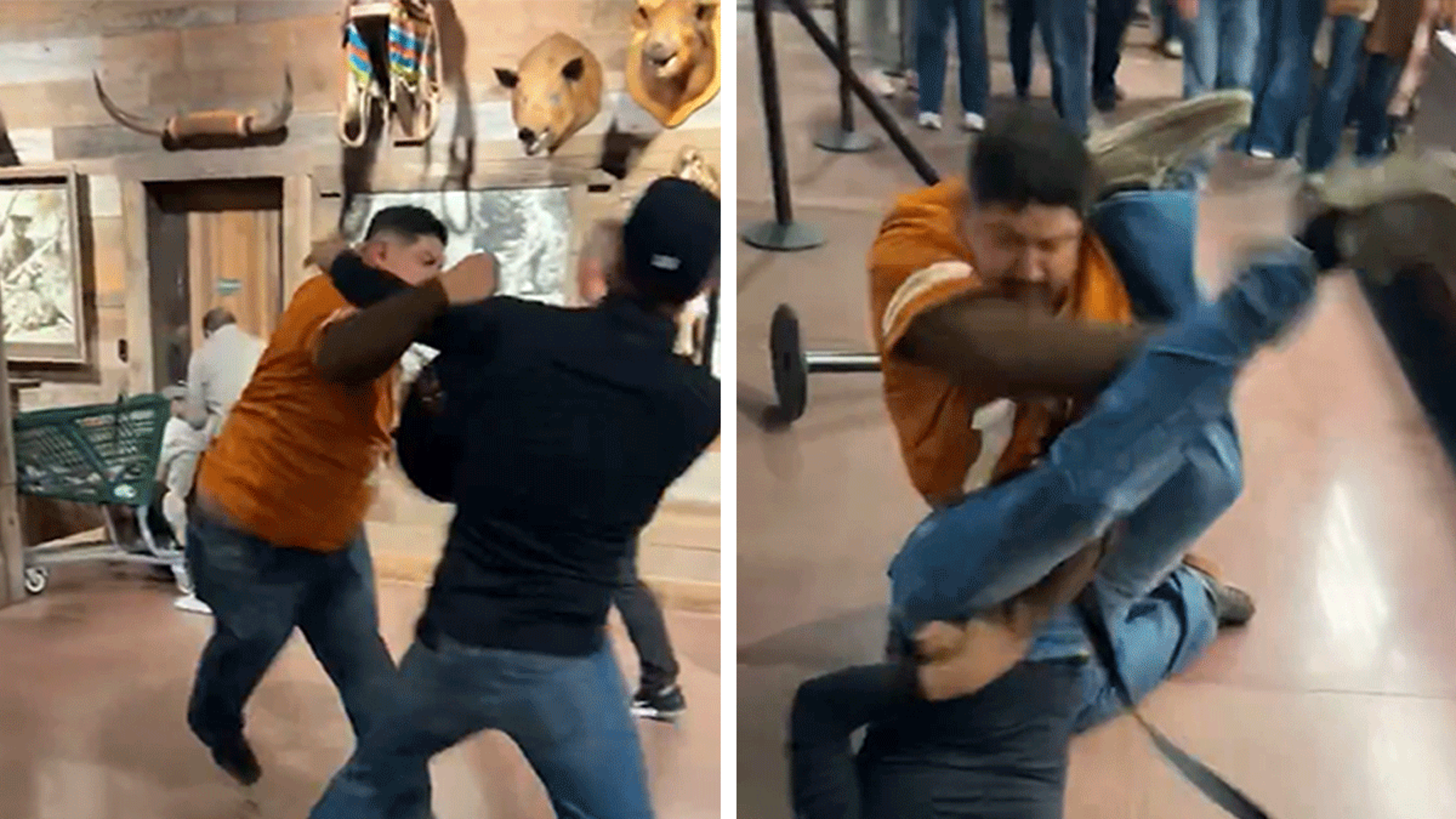 Massive Fight Breaks Out at Bass Pro Shops in Texas, on Video