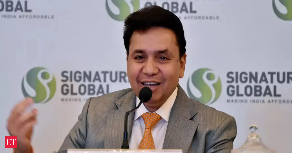 Enough opportunities in Delhi-NCR housing market, not looking at other cities: Signature Global chairman