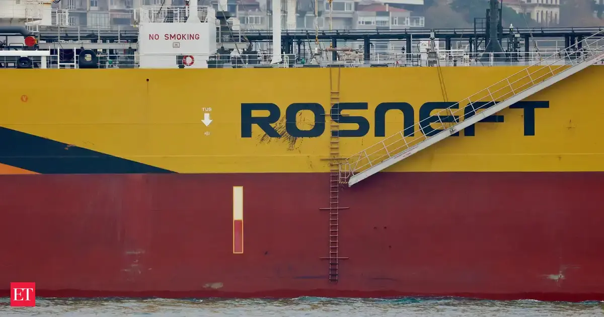 Oil tanker with cargo from curb-hit Rosneft idles off Mumbai