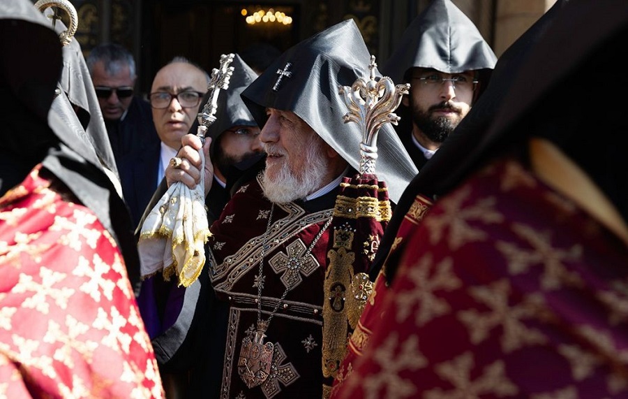 Patriarchal Prayer Marks 26th Anniversary of the Catholicos of All Armenians’ Enthronement at the Mother See of Holy Etchmiadzin