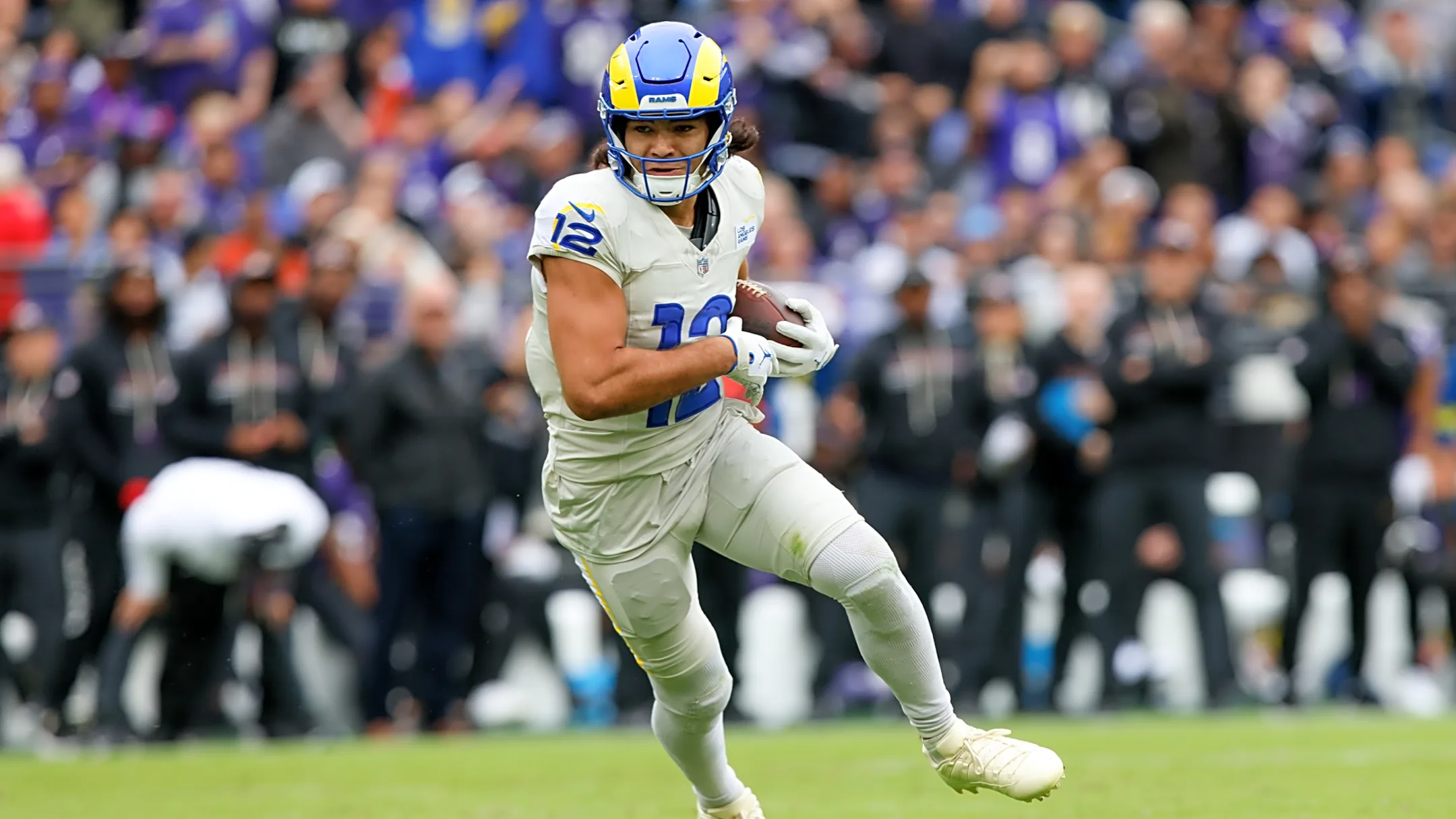 Puka Nacua injury update: Rams WR heads to the locker room after hard hit