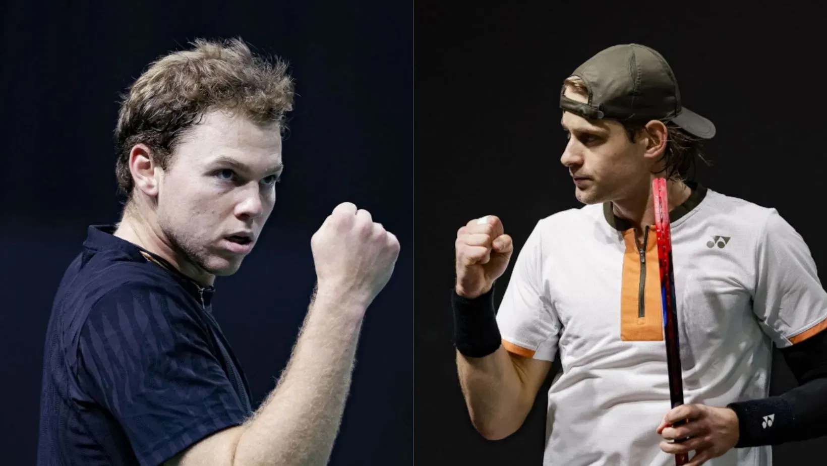 WATCH: Bizarre scenes as Alex Michelsen smashes his racket in anger while Zizou Bergs shows off his dance moves after Paris Masters battle