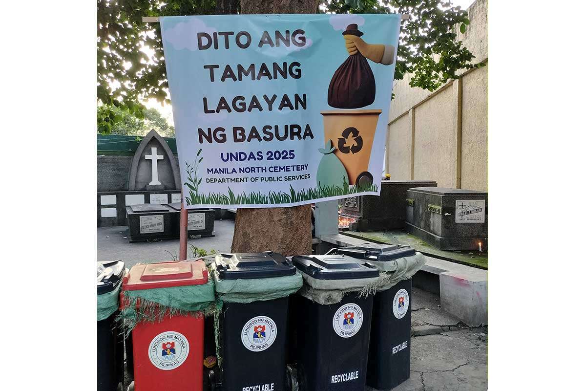 EcoWaste Coalition Pushes for a  Ban on Single-Use Plastics to Lessen Undas Trash