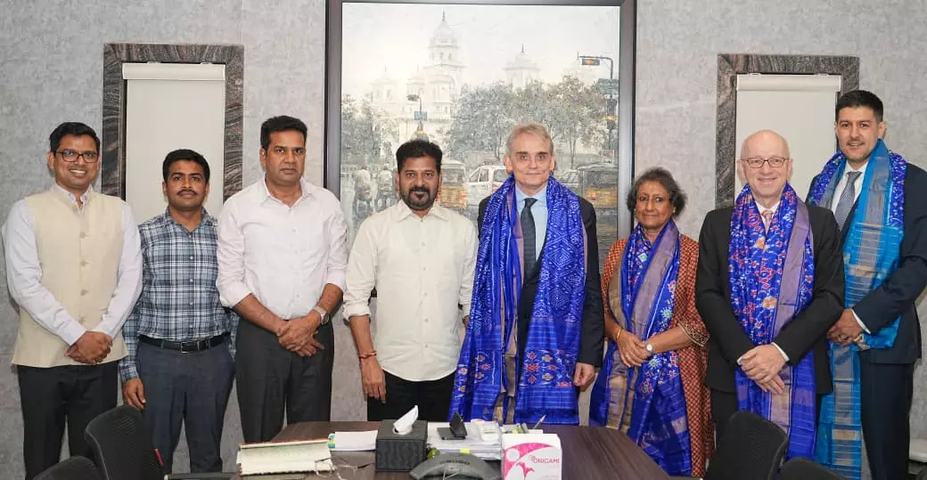 Revanth Reddy Seeks Germany’s Assistance to Make Telangana Hub for Innovation
