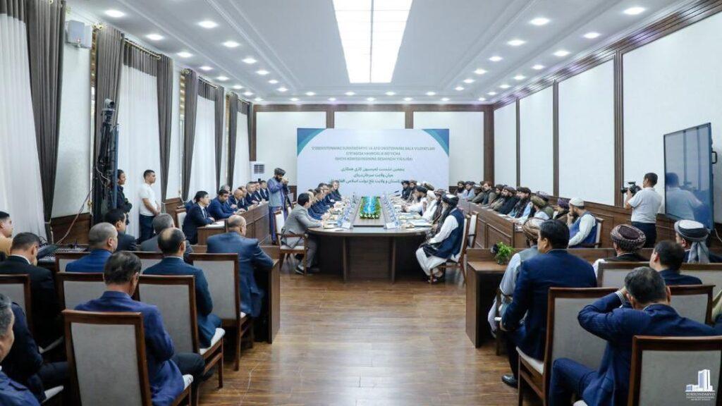 Afghan, Uzbek officials discuss trade, security cooperation