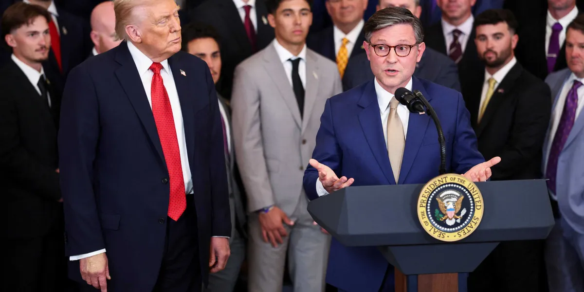 Trump is 'all over the place' — and Mike Johnson is struggling to cope: report