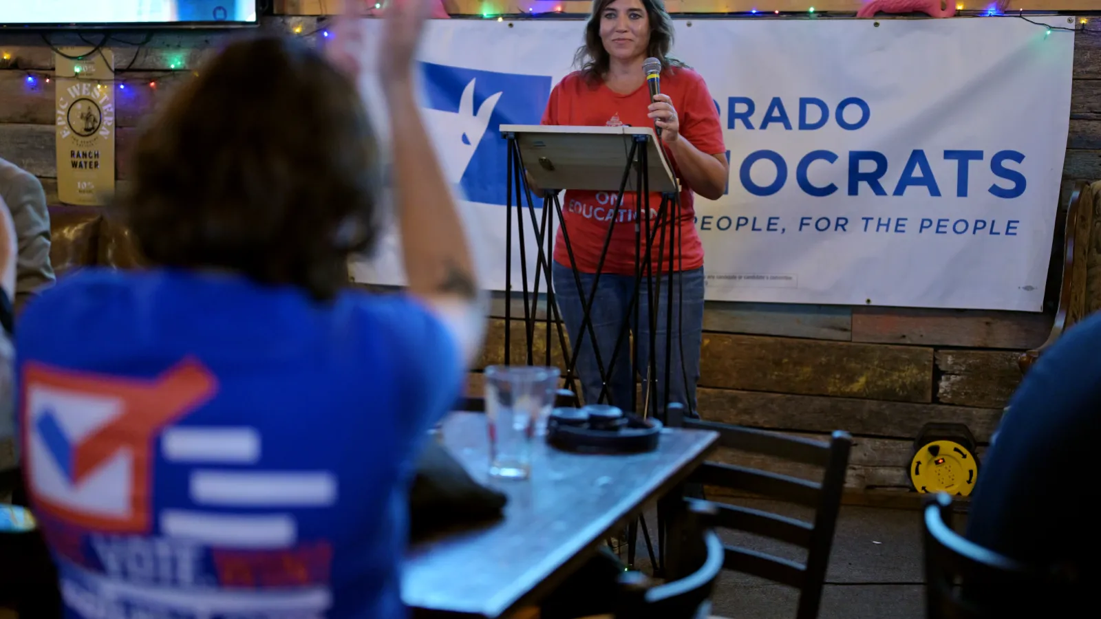 Former teachers union president drops out of primary to take on Rep. Gabe Evans