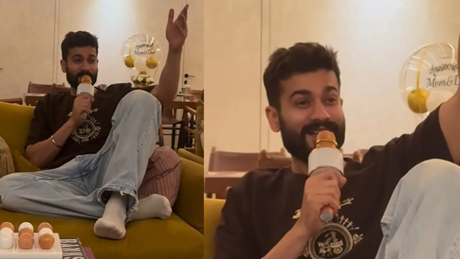 Sunny Kaushal Sings Tum Jiyo Hazaron Saal For Mother In Sweet Unseen Video