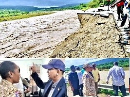 iciHaïti - Jacmel : Government tour to assess areas hard hit by Melissa