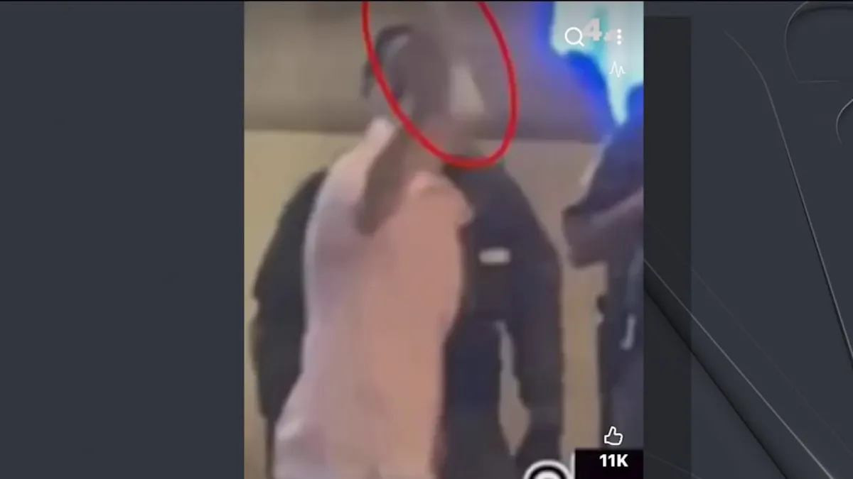 Trial begins for man who threw sandwich at federal agent