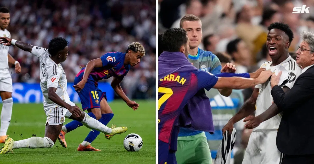 Barcelona star Lamine Yamal’s alleged provocative 5-word question to Real Madrid ace Vinicius Jr during spat after El Clasico revealed