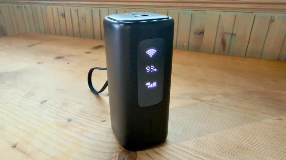 A power bank that doubles as an LTE hotspot is the travel gadget I didn't know I needed