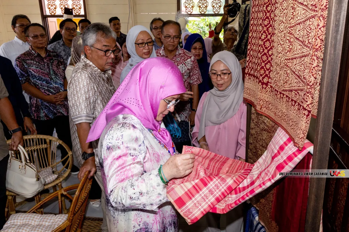 Pahang’s Tunku Azizah suggests Sarawak Songket Institute to preserve cultural heritage