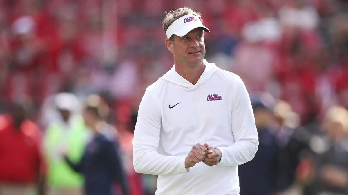 Ole Miss football HC Lane Kiffin admits trash talking opponents helps attract transfers