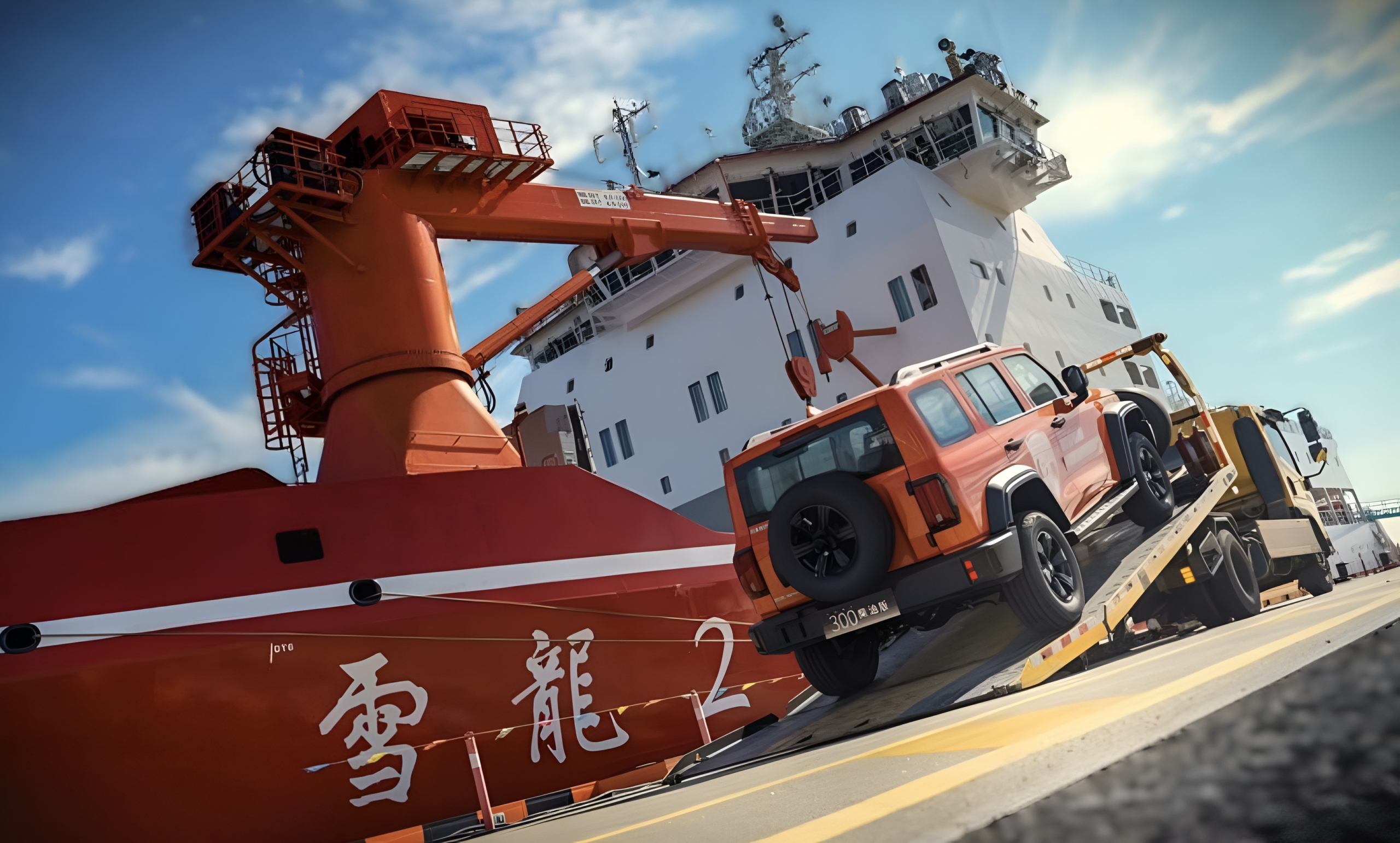 GWM Tank 300 Diesel heads to Antarctica to support China’s polar research mission