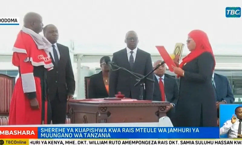 Tanzania president sworn in as opposition says hundreds killed in protests