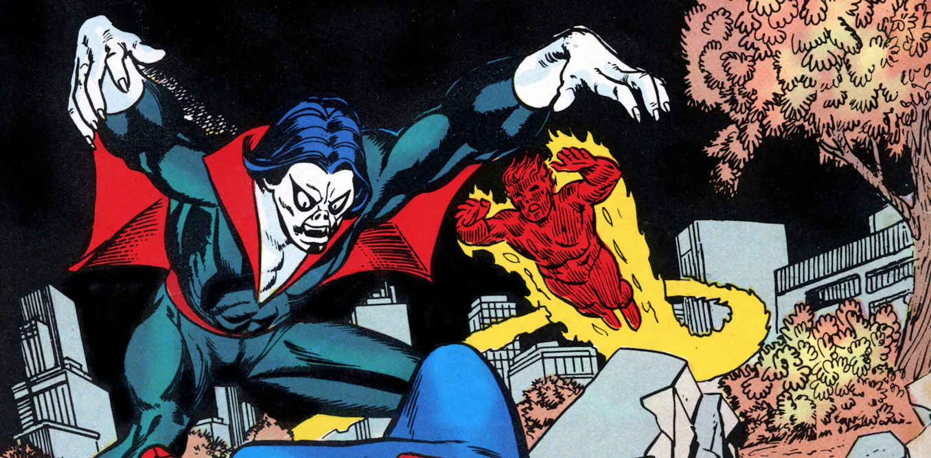 A brief history of comic book vampires – including a homage to Donald Trump