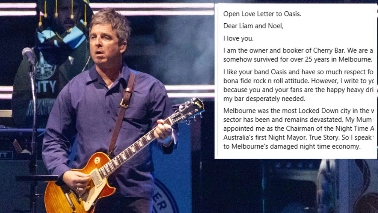 Melbourne bar owner praises Oasis for ‘saving’ city