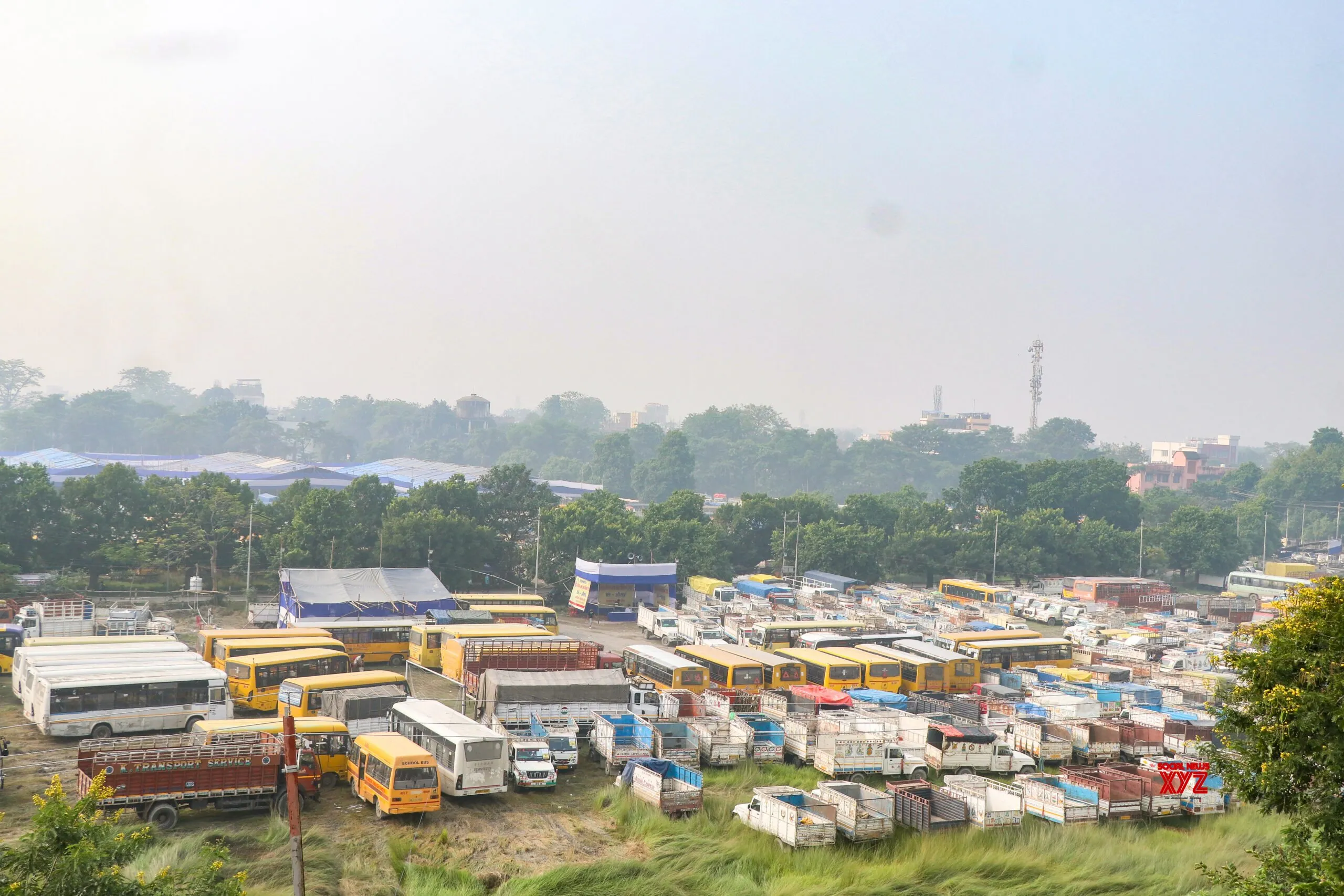 Muzaffarpur: Vehicles Seized Ahead of Bihar Assembly Elections #Gallery