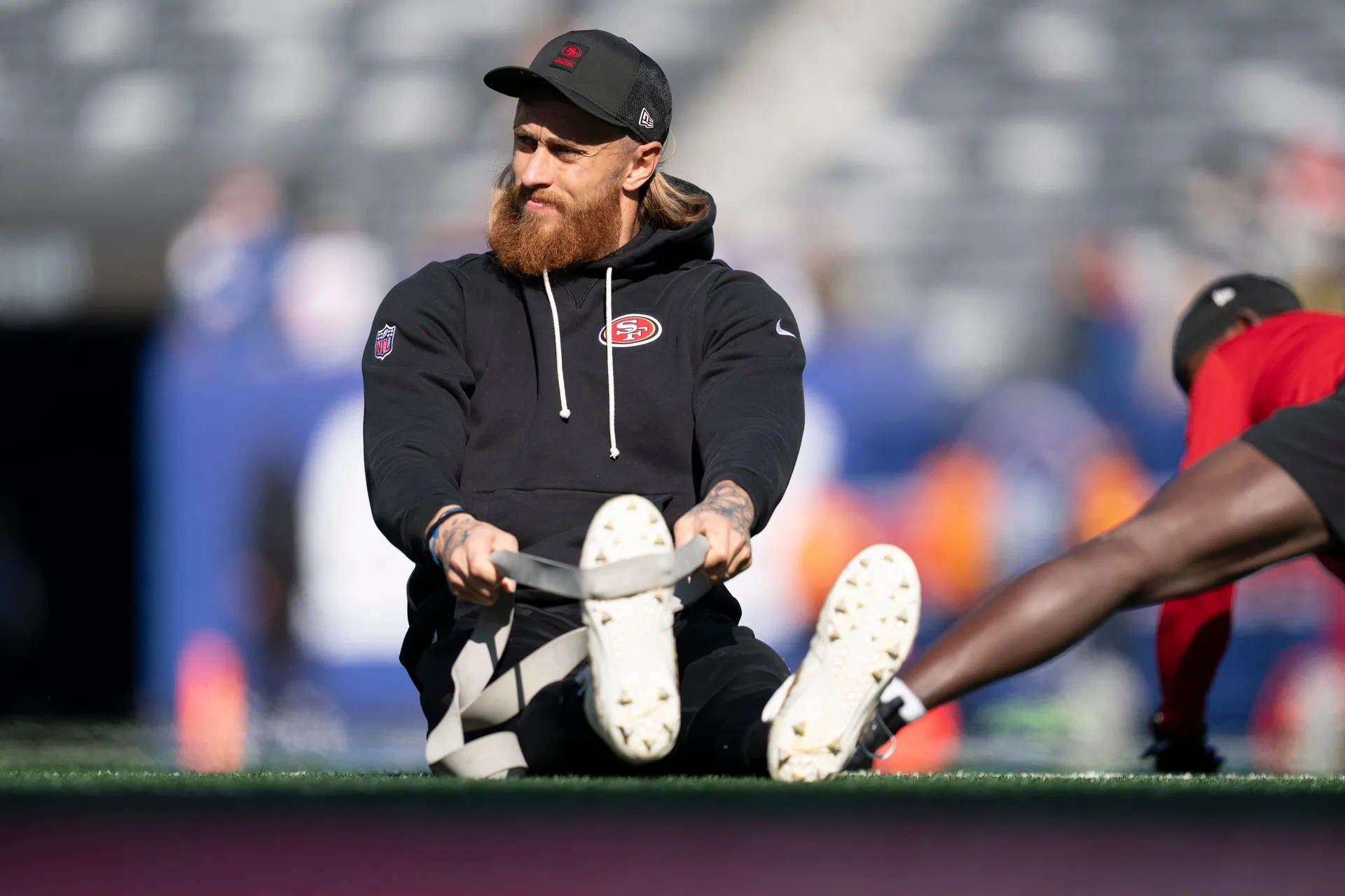 Why is there no standard?: George Kittle calls out NFL’s weird inconsistency with different playing fields after Niners' game at MetLife