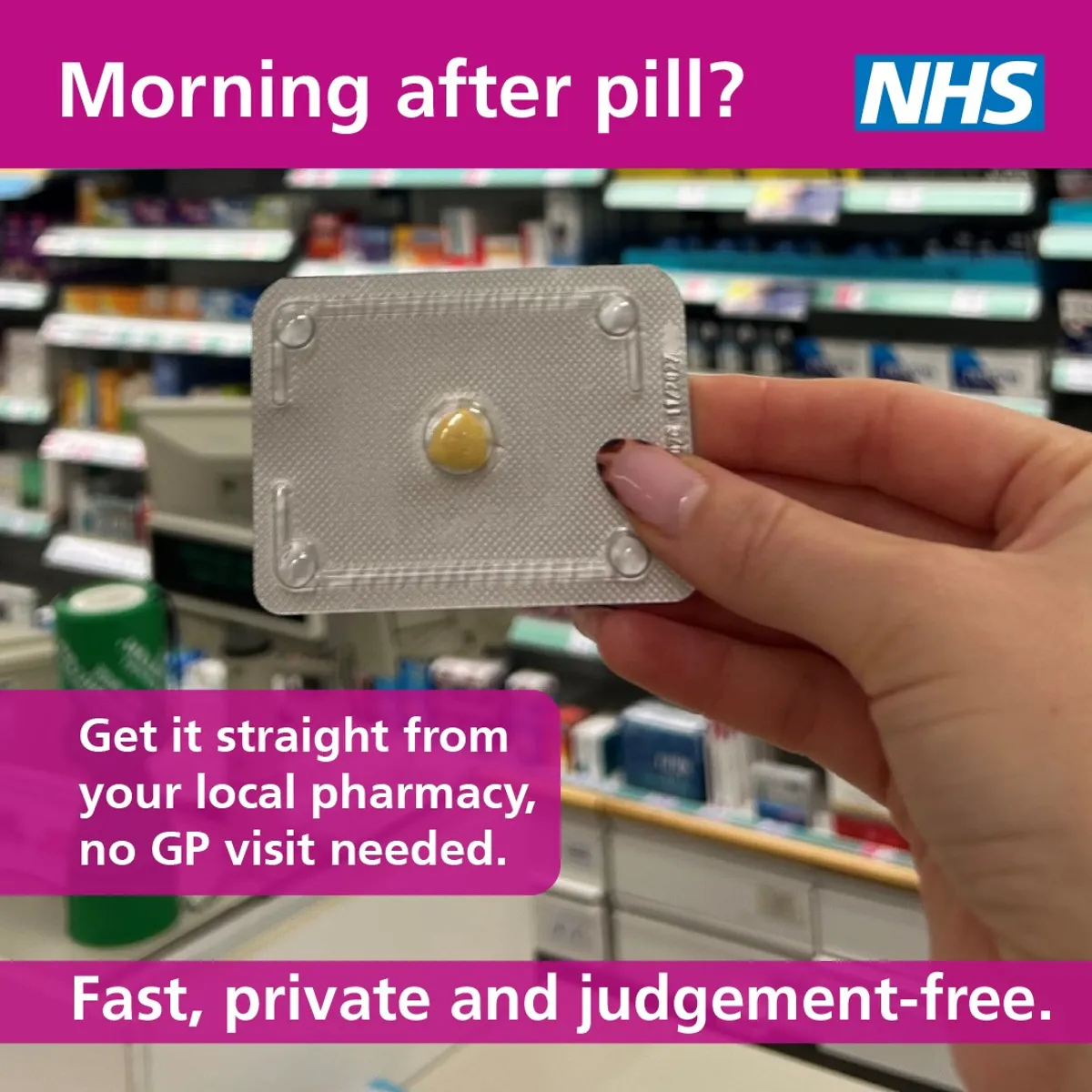 Walsall women encouraged to visit their local pharmacy for the morning after pill