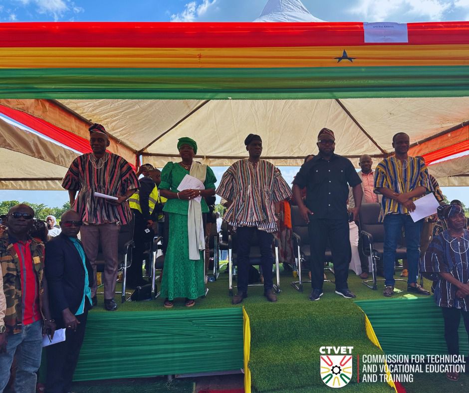 CTVET begins construction of TVET centre of excellence in Salaga to boost skills development